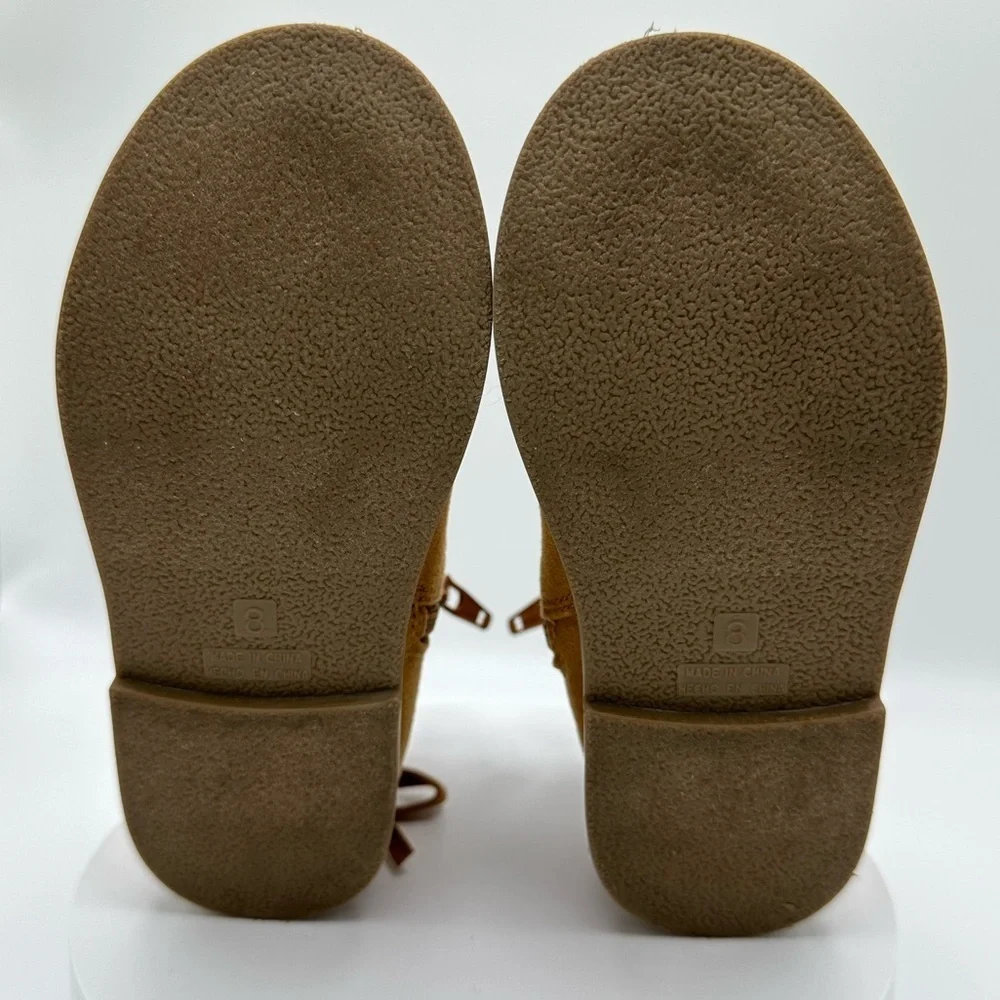OLD NAVY Vegan Suede Toddler Boots, Size 8